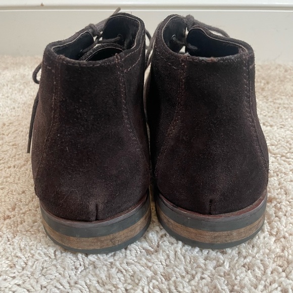 Robert Wayne Men\'s Sz 11.5 D Tatum Lace Up Chukka Desert Boots Shoes Brown Suede main image 10